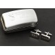 Initials and Date Wedding Cufflinks In Engraved Box