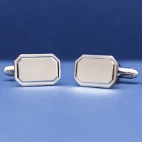 ESQUIRE St Ives Sterling Silver Cufflinks