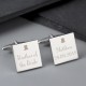 Top Hat Brother of the Bride Cufflinks