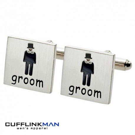 All About Weddings - Groom Cufflinks