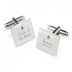 Top Hat Uncle of the Bride Cufflinks