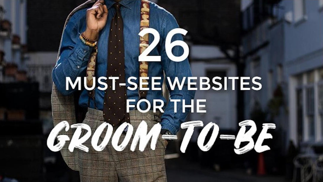 As Featured in The 26 Must See Websites For the Groom-to-Be