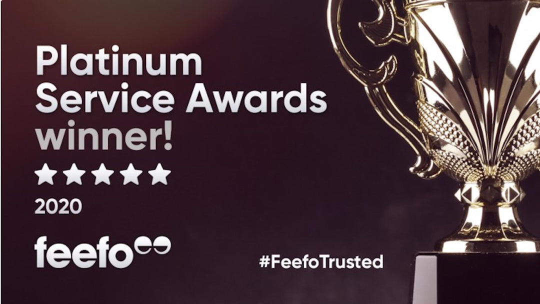 Cufflinkman one of the first win new Feefo platinum award!