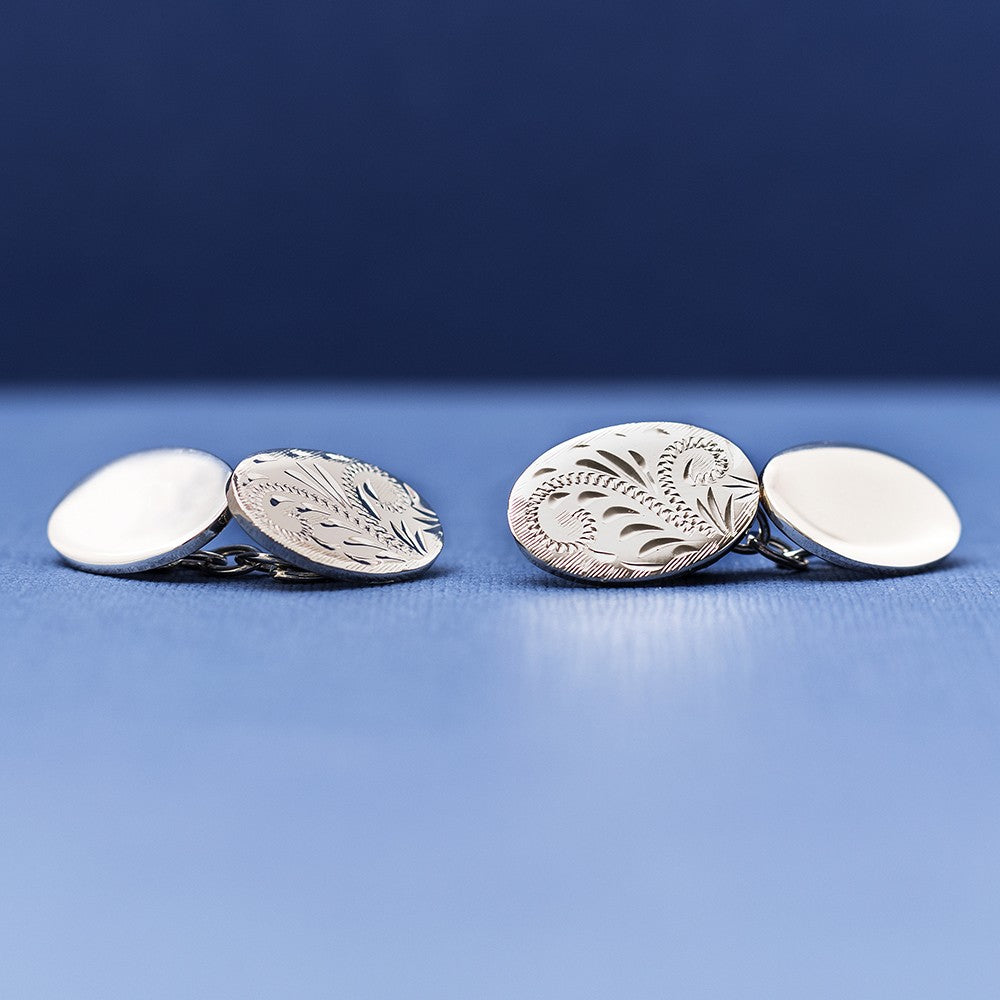 Chain-link Cufflinks