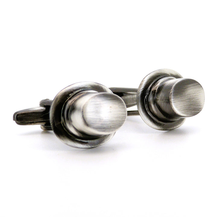 Antique Style Top Hat Cufflinks