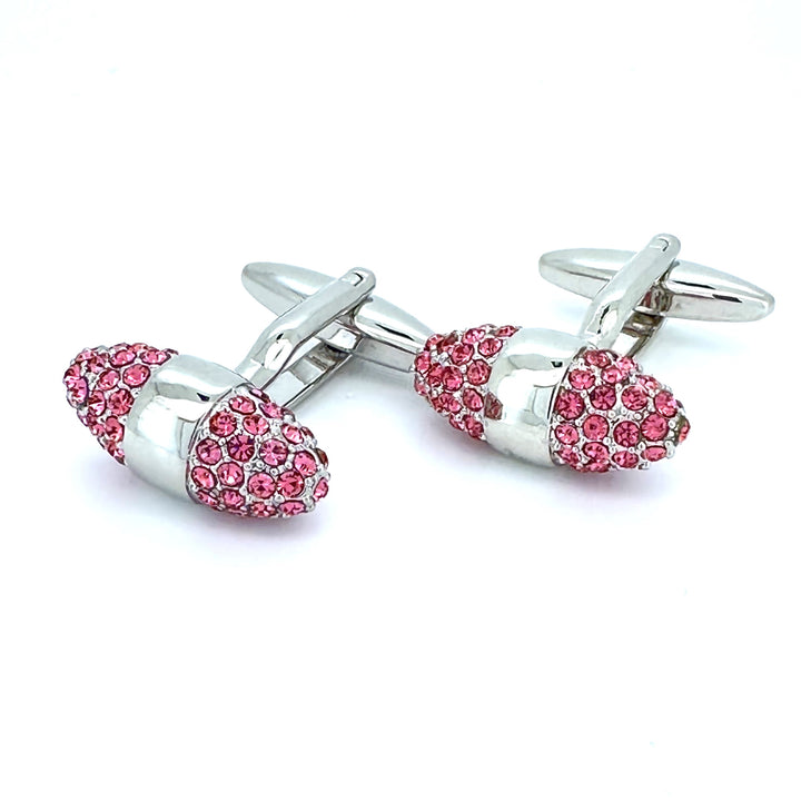 SELSA Rose Crystal Cufflinks