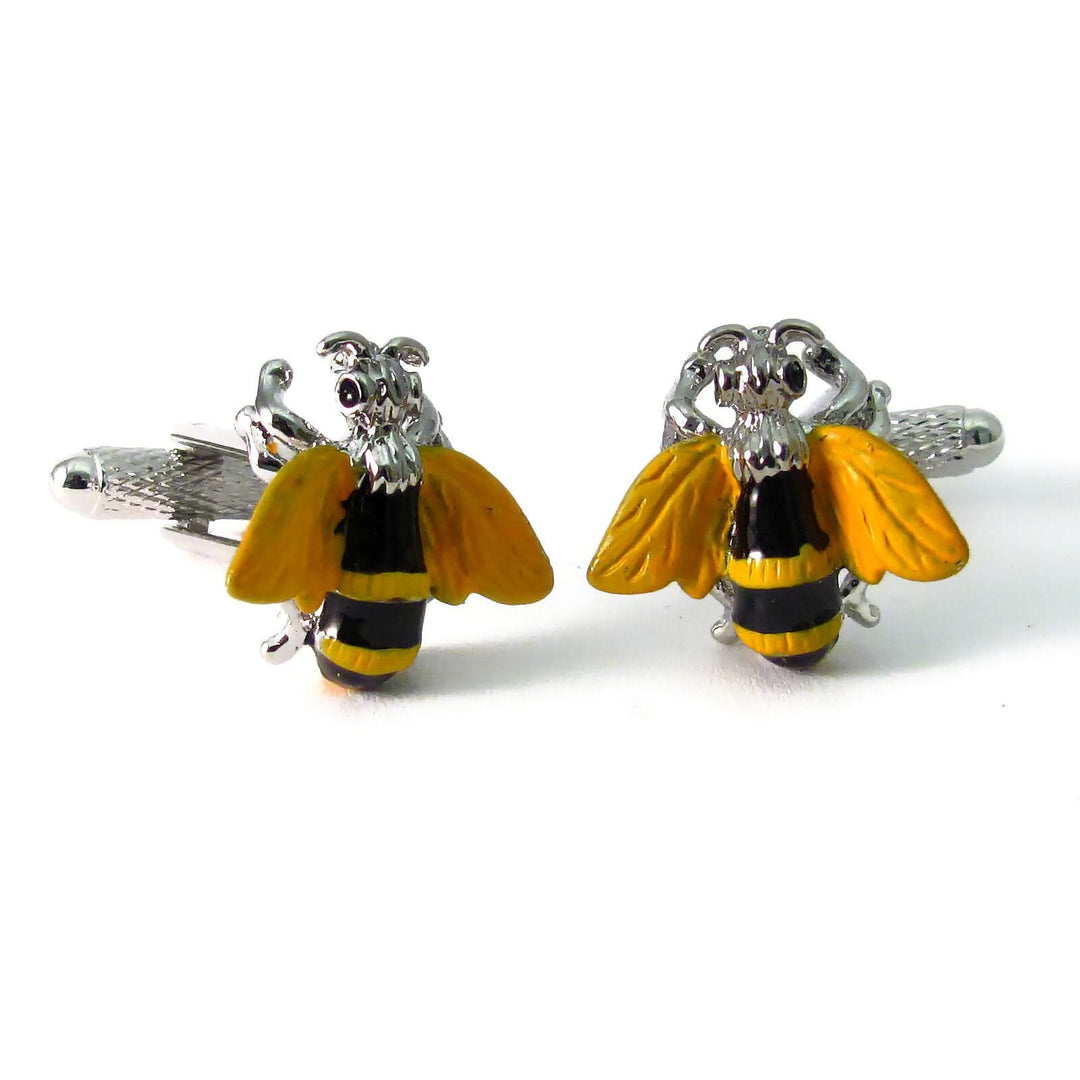 Cufflink Man Cufflinks Busy Bee Cufflinks