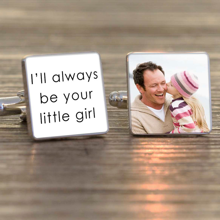 Cufflink Man Cufflinks - Personalised Any Message & Photo Cufflinks - Personalised Cufflinks