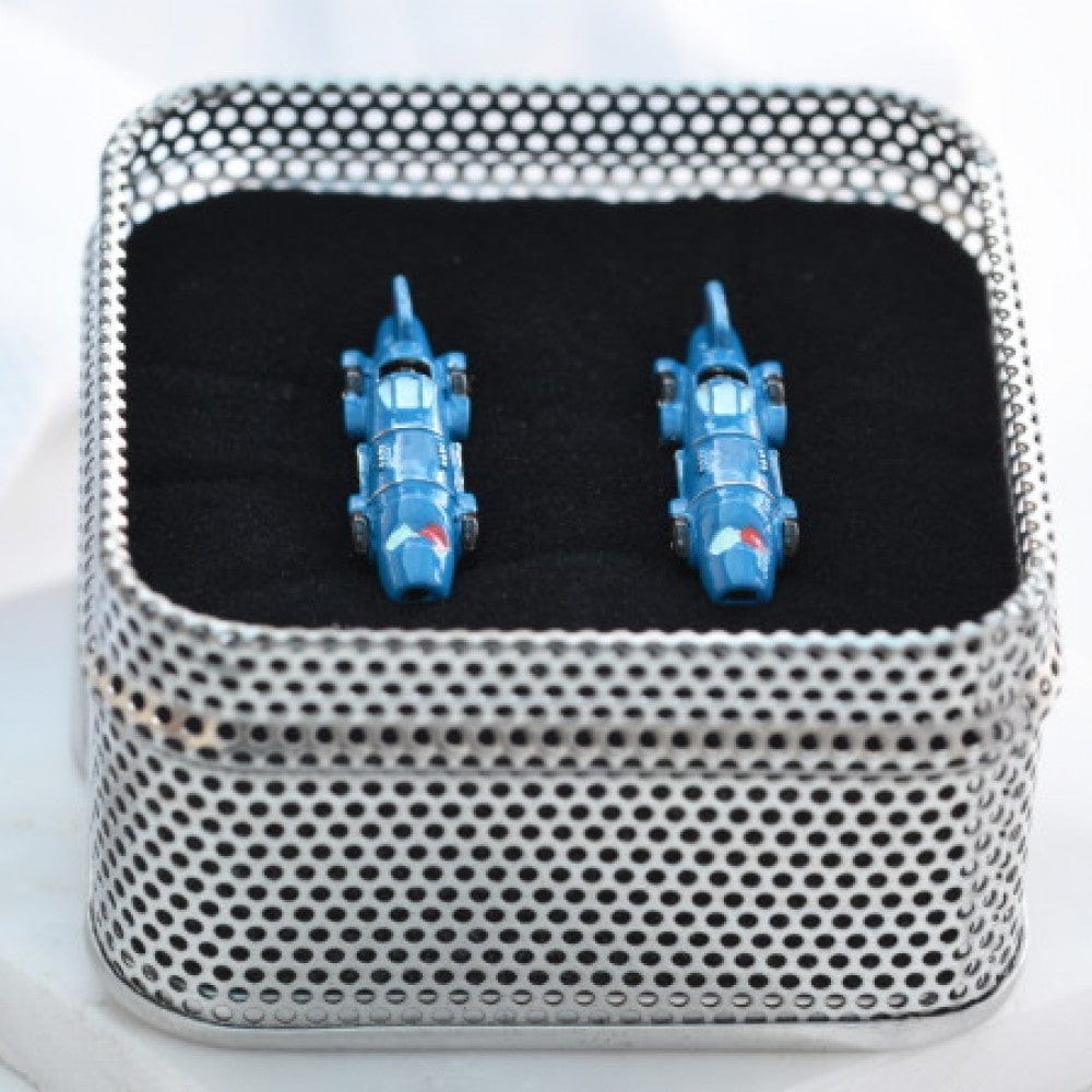 Mag Mouch & Sophos Cufflinks 1935 Blue Bird Car Cufflinks