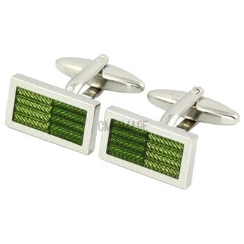 Andrew Worth Cufflinks Emerald Zonda Cufflinks