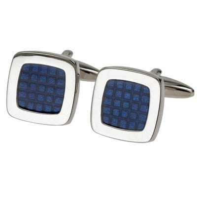 Andrew Worth Cufflinks Metro Blue Cufflinks