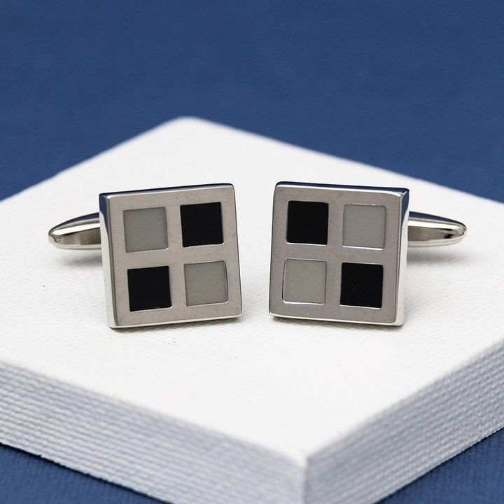 Andrew Worth Cufflinks Sky Night Windows Cufflinks