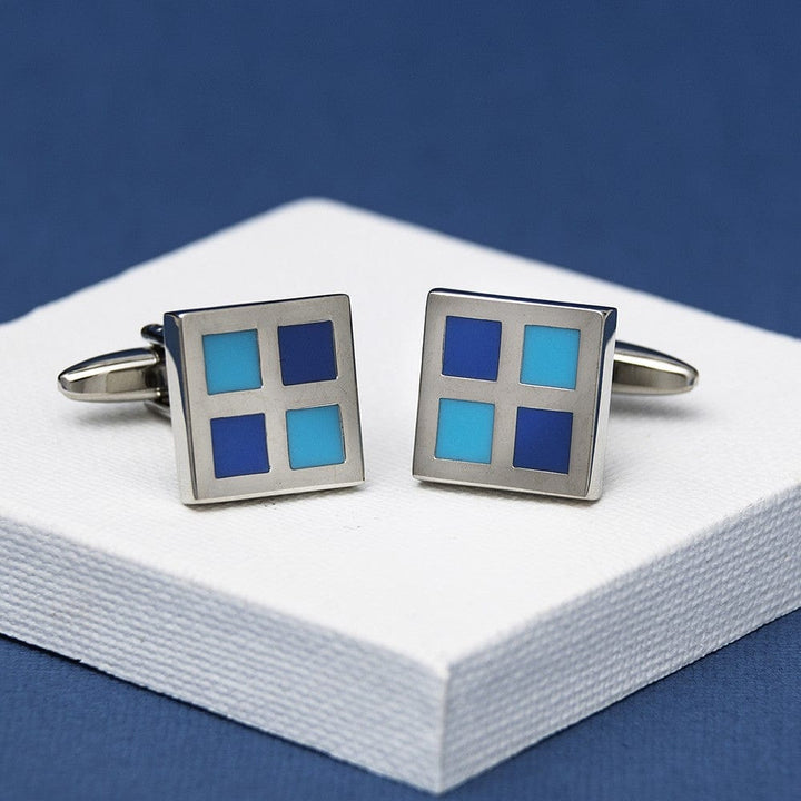 Andrew Worth Cufflinks Sky Window Cufflinks