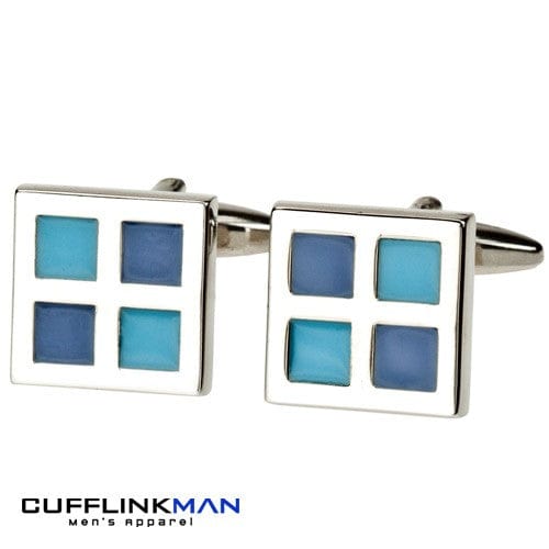 Andrew Worth Cufflinks Sky Window Cufflinks