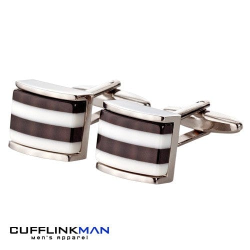 Andrew Worth Cufflinks square Humbug Cufflinks