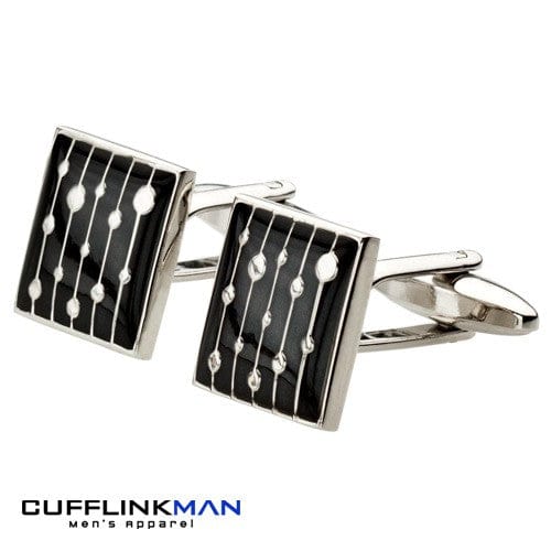 Andrew Worth Cufflinks Vintage Black Cufflinks Andrew Worth