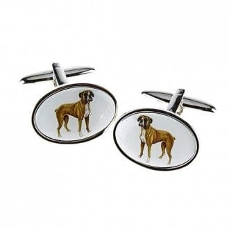 Billylinks Cufflinks Boxer Dog Cufflinks