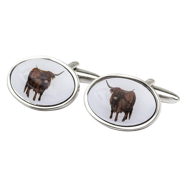 Billylinks Cufflinks Highland Cow Cufflinks