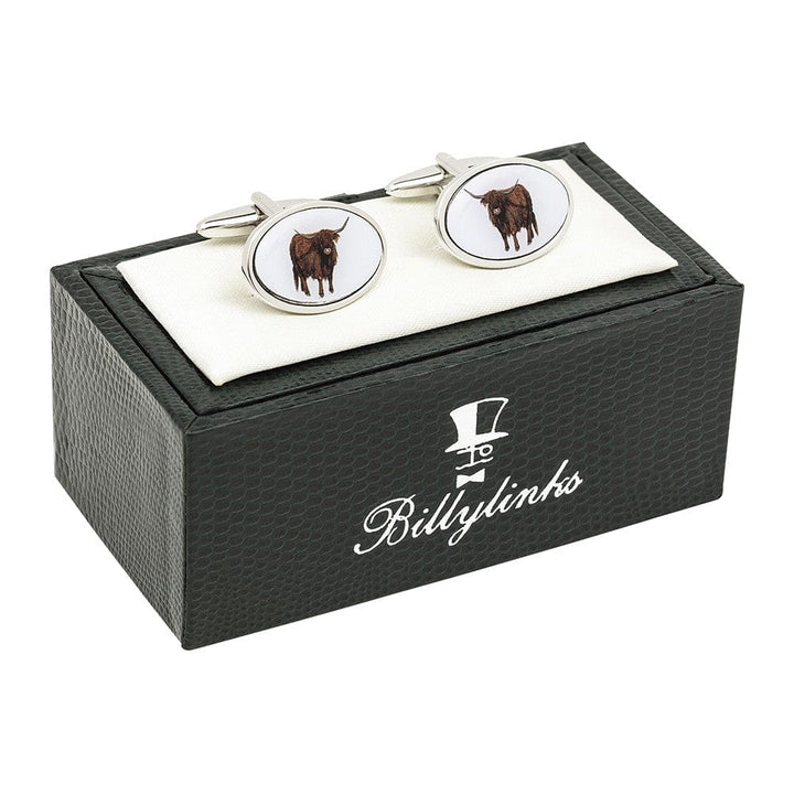 Billylinks Cufflinks Highland Cow Cufflinks