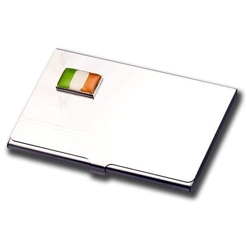 Cufflink Man Business Card Holders Business Card Holder- Irish Flag