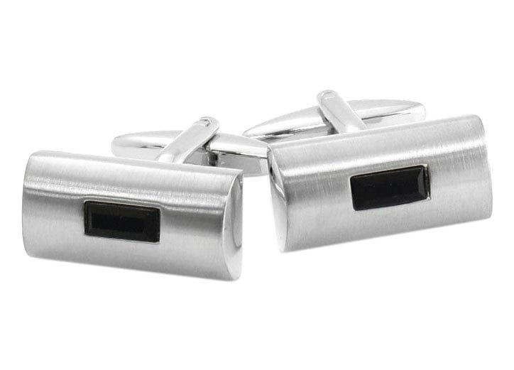 Cufflink Man Cufflinks ANDO Jet Crystal Cufflinks