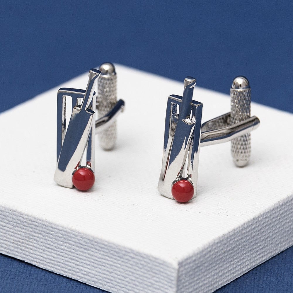 Cufflink Man Cufflinks Anyone For Cricket Cufflinks