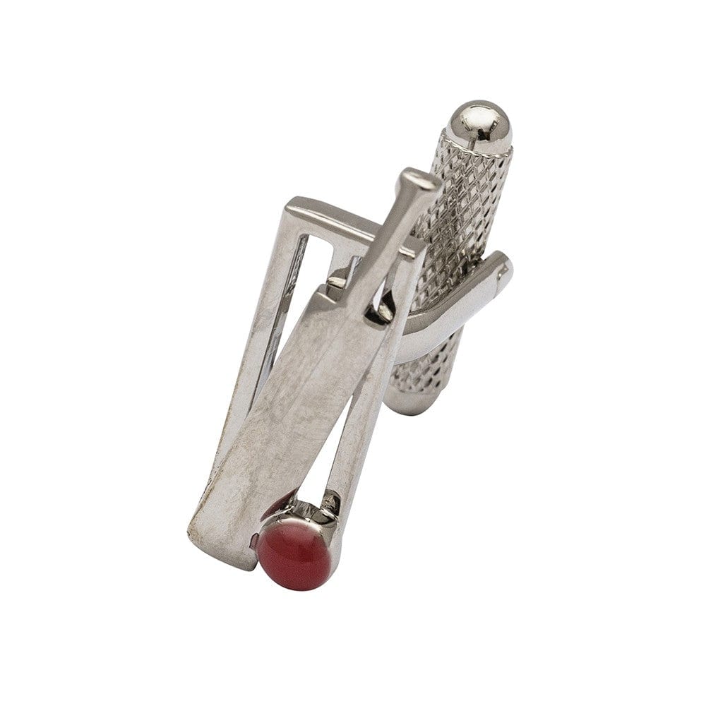 Cricket bat cufflinks-Cricketers Cufflinks-Sports cufflinks-Swivel Back good Fittings