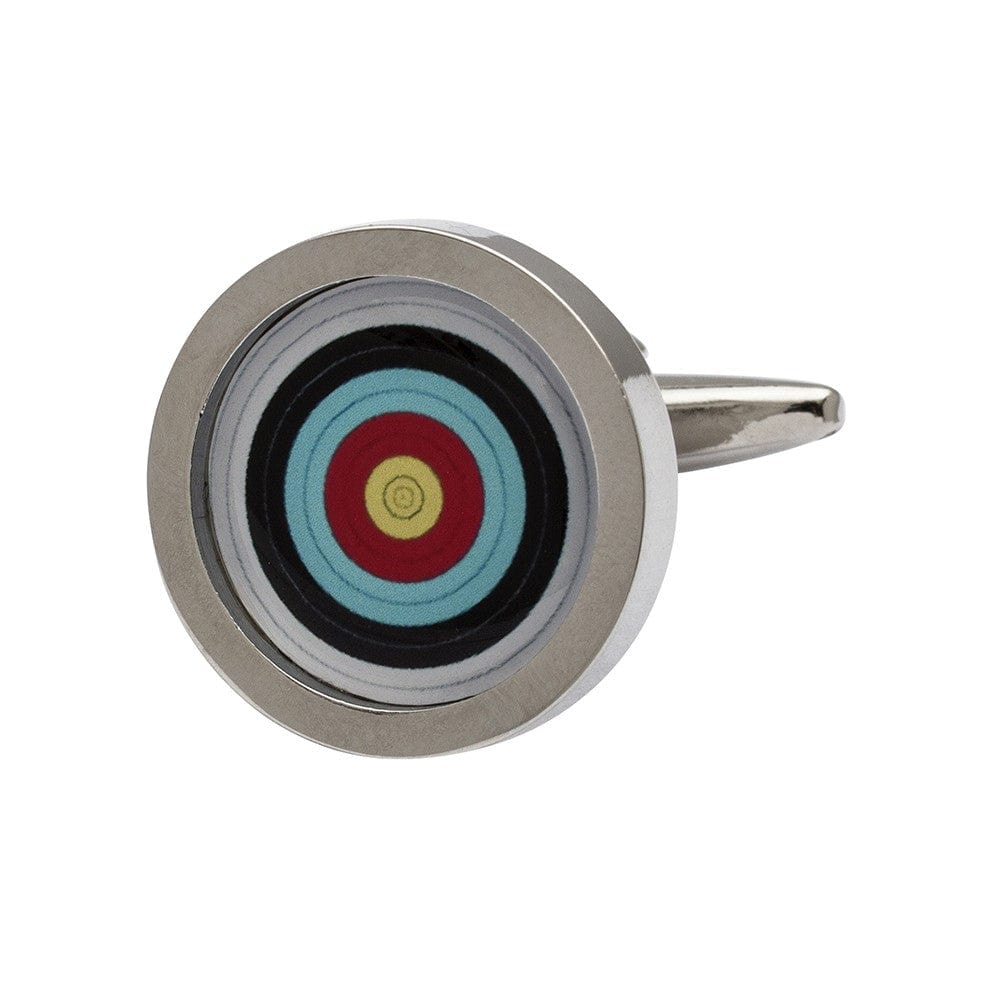 Cufflink Man Cufflinks Archery Target Cufflinks