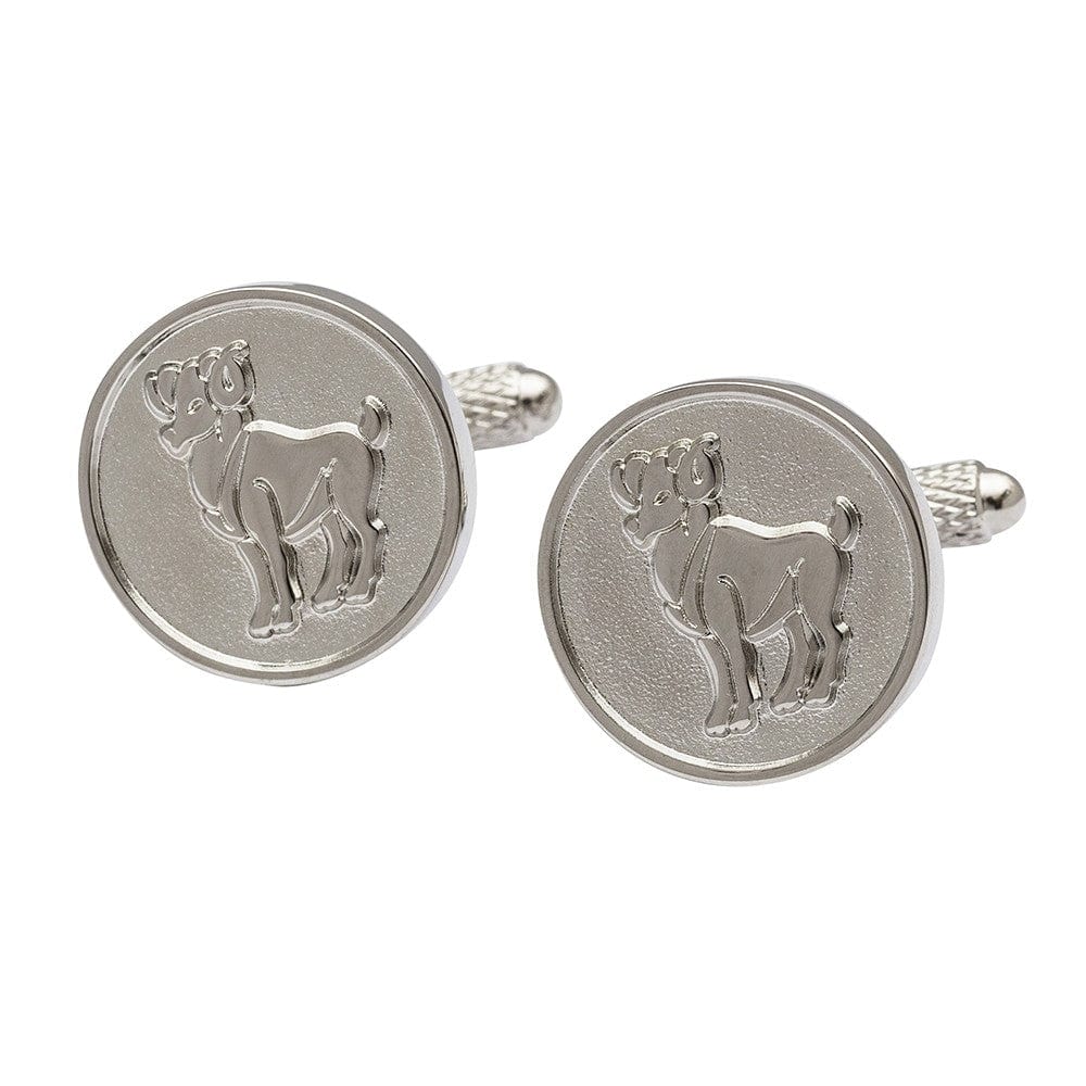 Cufflink Man Cufflinks Aries- Star Sign Cufflinks - Zodiac Sign Cufflinks