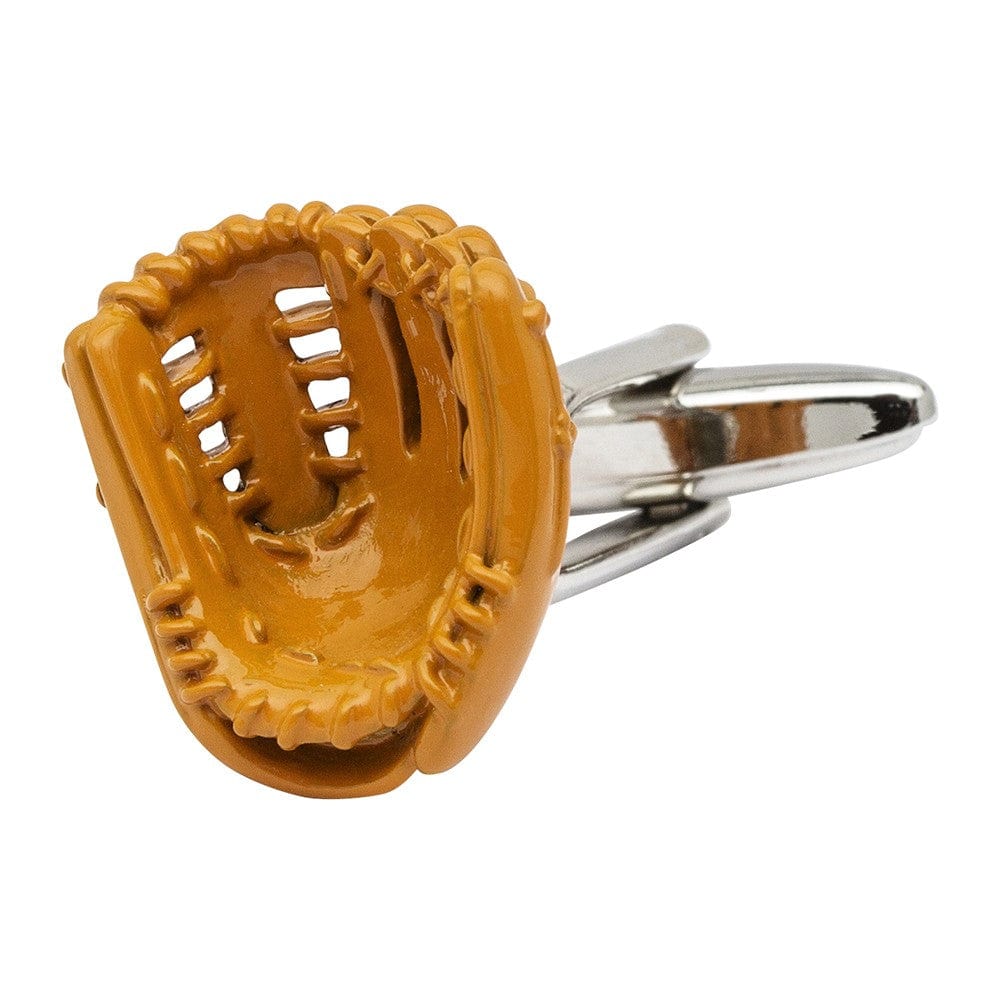 Cufflink Man Cufflinks Baseball Glove and Ball Cufflinks