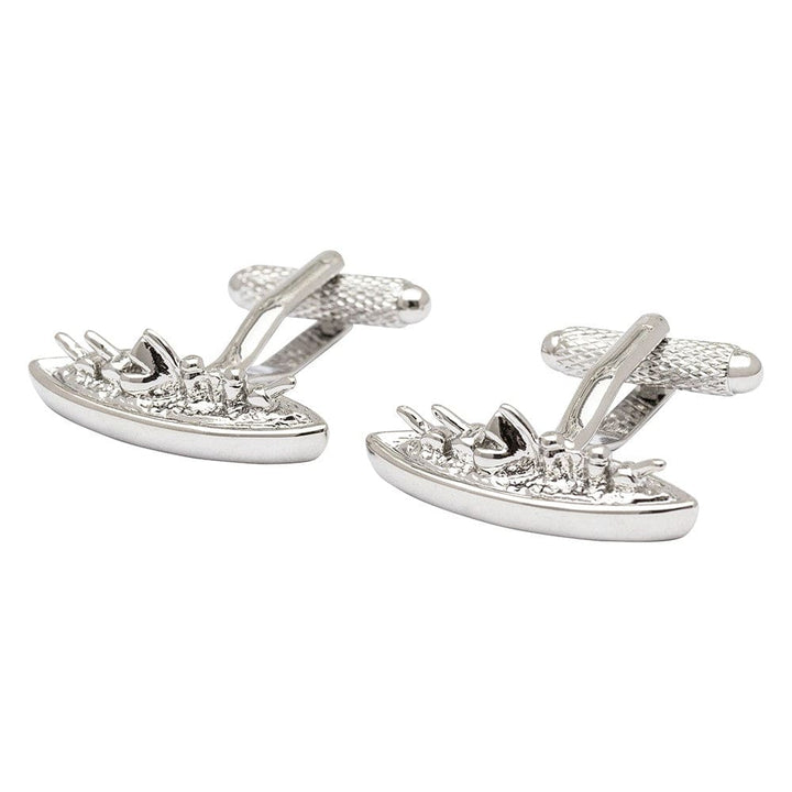 Cufflink Man Cufflinks Battleship Cufflinks