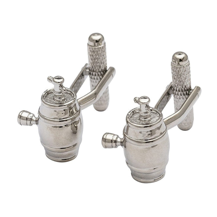 Cufflink Man Cufflinks Beer Keg Cufflinks