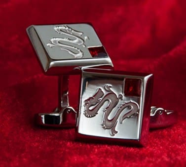 Cufflink Man Cufflinks - Bespoke Bespoke Corporate Logo Cufflinks - Luxury Custom Company Logo Cufflinks