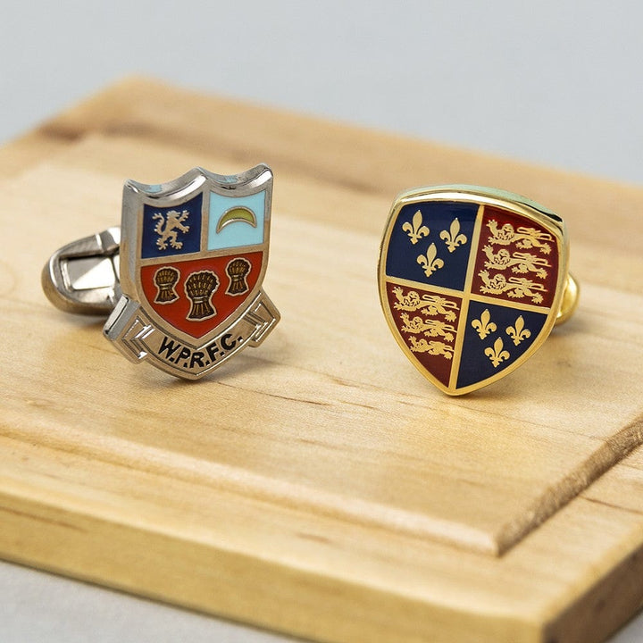 Cufflink Man Cufflinks - Bespoke Bespoke Crest Cufflinks