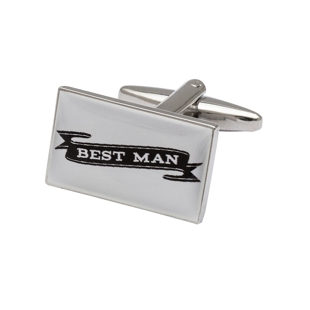 Cufflink Man Cufflinks Best Man Scroll Cufflinks