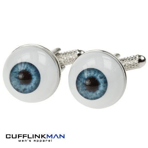 Cufflink Man Cufflinks Big Blue-Eyes Cufflinks