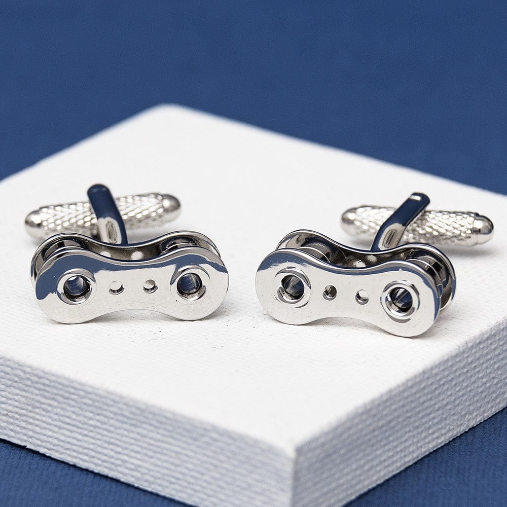 Cufflink Man Cufflinks Bike Chain Cufflinks