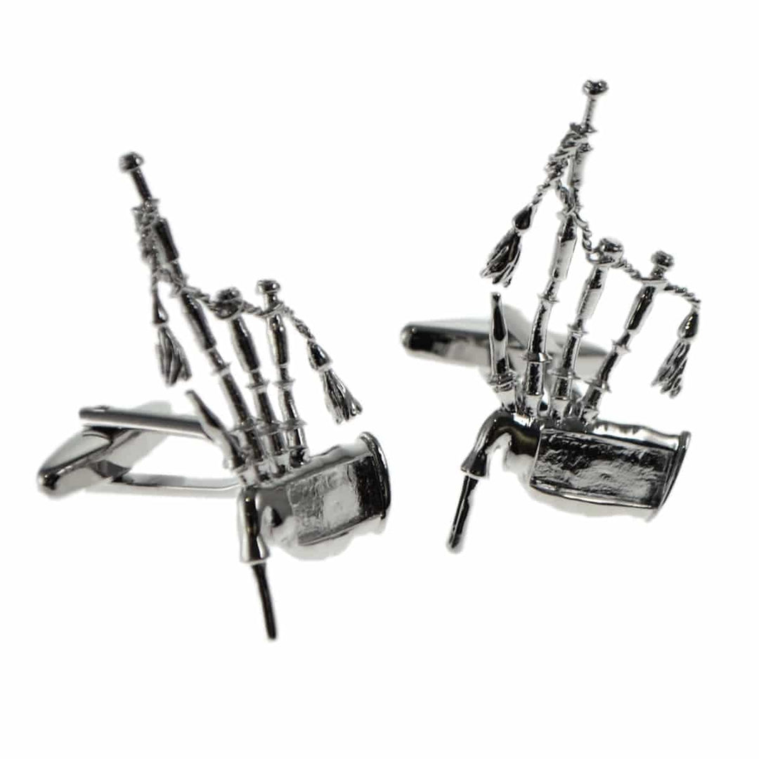 Cufflink Man Cufflinks Bonny Bagpipes Cufflinks