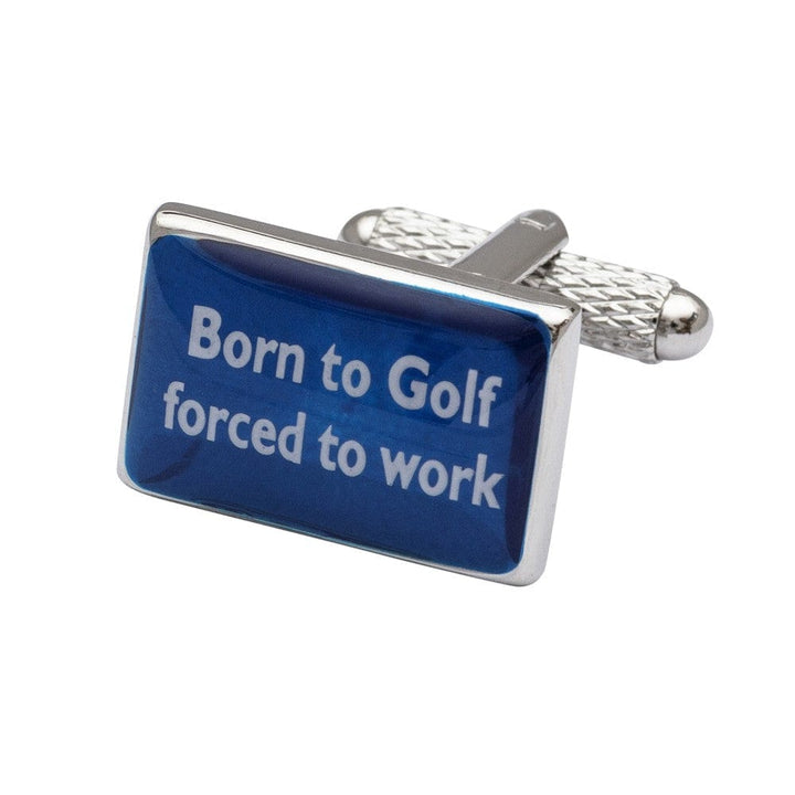 Cufflink Man Cufflinks Born to Golf Cufflinks