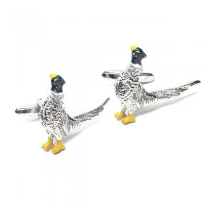 Cufflink Man Cufflinks Brace of Pheasant Cufflinks