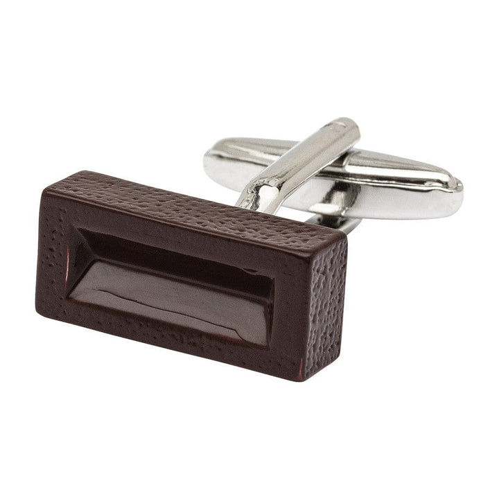 Cufflink Man Cufflinks Bricklayer's Trowel and Brick Cufflinks