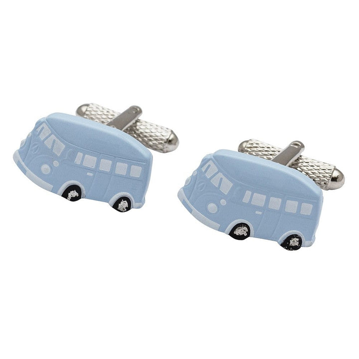 Cufflink Man Cufflinks Campervan Cufflinks - Ice Blue Edition