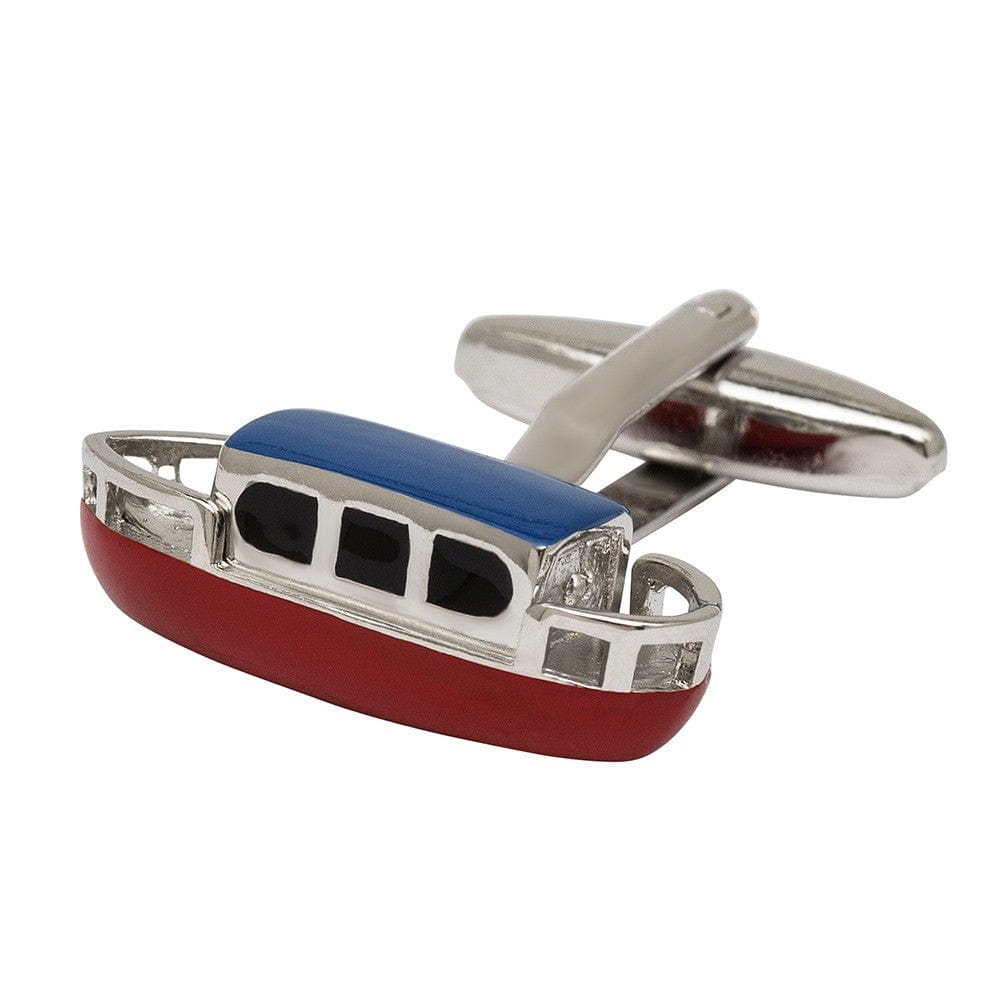 Cufflink Man Cufflinks Canal Narrowboat Cufflinks