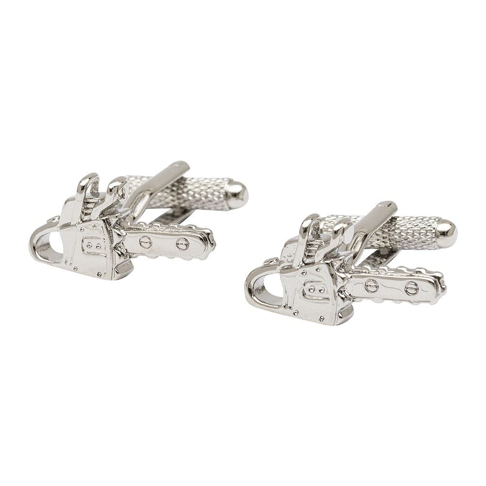 Cufflink Man Cufflinks Chainsaw Cufflinks