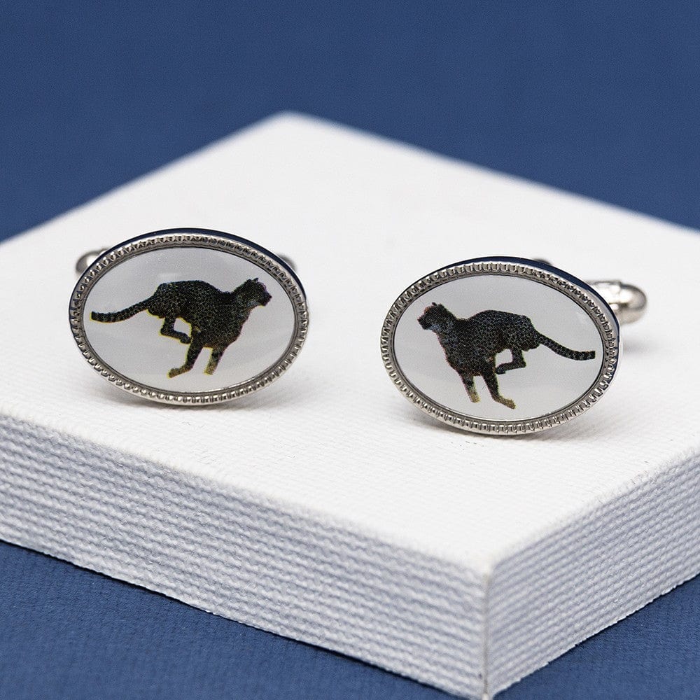 Cufflink Man Cufflinks Cheetah Cufflinks