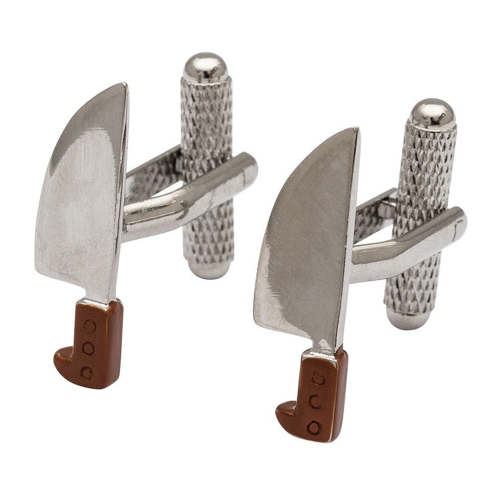 Cufflink Man Cufflinks Chef's Cleaver Cufflinks - Kitchen Knife Cufflinks