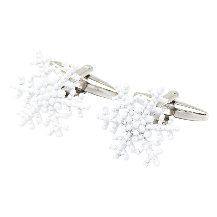 Cufflink Man Cufflinks Christmas Snowflake Cufflinks