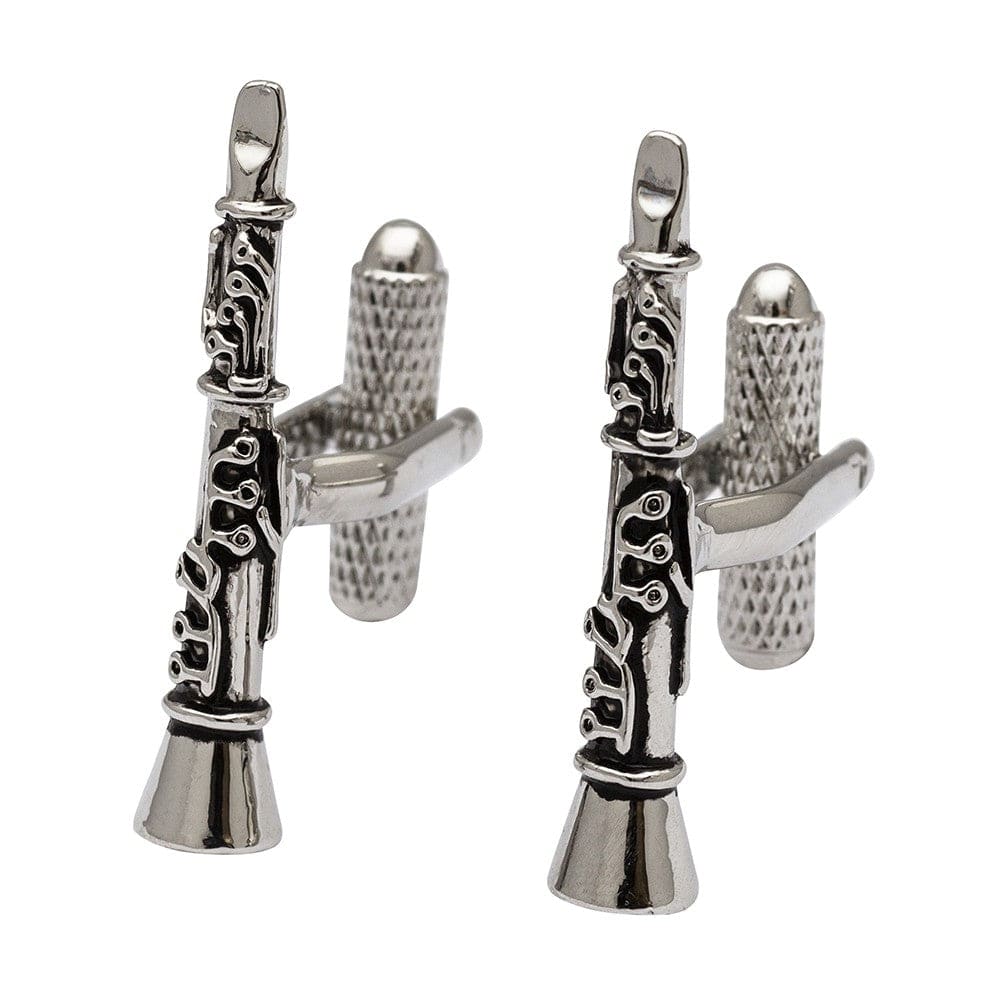 Cufflink Man Cufflinks Clarinet Cufflinks - Musical Instrument Cufflinks