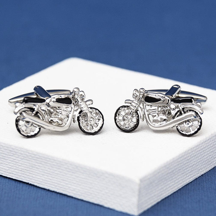 Cufflink Man Cufflinks Classic Motorbike Cufflinks