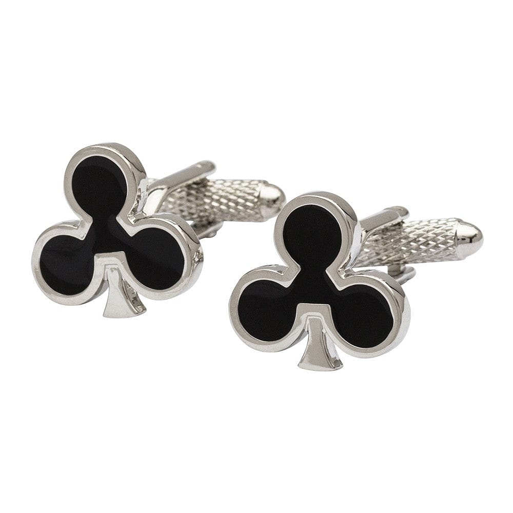 Cufflink Man Cufflinks Clubs Playing Card Suit Cufflinks